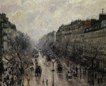 Boulevard Montmartre, Foggy Morning